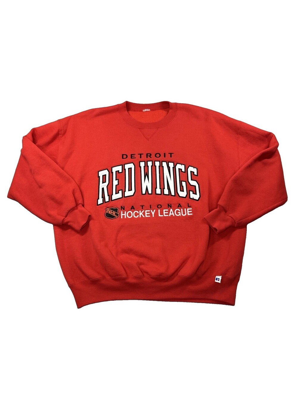 Russell Athletic Detroit Red Wings Sweatshirt Mens XXL USA Hockey Vintage 90s
